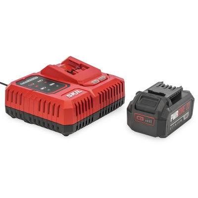 Комплект: Зарядное устройство SKIL QC5360 (6А) и Аккумуляторная батарея SKIL BY5196 (4Ач)