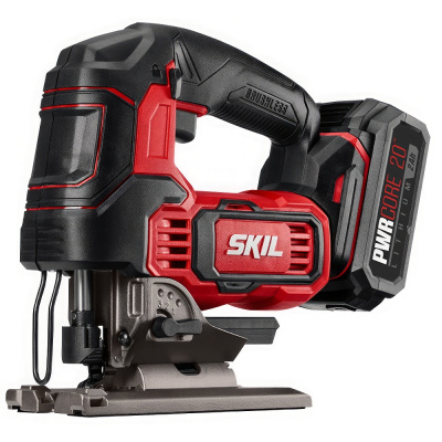 Комплект: Аккумуляторная лобзиковая пила SKIL JS8202, ЗУ SKIL QC5360 (6А) и АКБ SKIL BY5196 (4Ач)