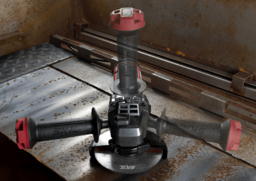 Углошлифовальная машина SKIL AG2428, 1010 Вт. с регулировкой скорости, 125 мм