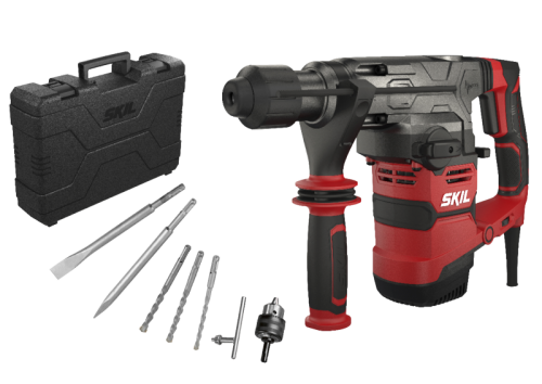 Перфоратор электрический SKIL RH1183+доп.патрон, 1500 Вт, 5 Дж, SDS Plus