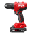 Аккумуляторная дрель-шуруповерт SKIL DL6280, CLASSIC, 2 акб(2Ач)+ ЗУ(2.4A)