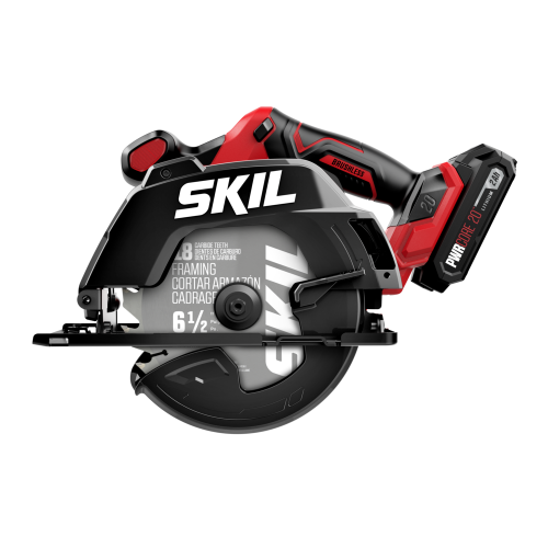 Комплект: аккумуляторная циркулярная пила SKIL CR6413, ЗУ SKIL QC5360 (6А) и АКБ SKIL BY5196 (4Ач)